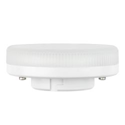 LED-GX53-17W-6500K-GX53-FR-NR Лампа светодиодная. матовая. Серия Norma. Дневной белый свет 6500K. Картон. ТМ Volpe