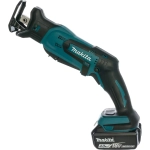 Makita DJR185RME пила сабельная аккумуляторная (2 x 4 Ач, ЗУ)