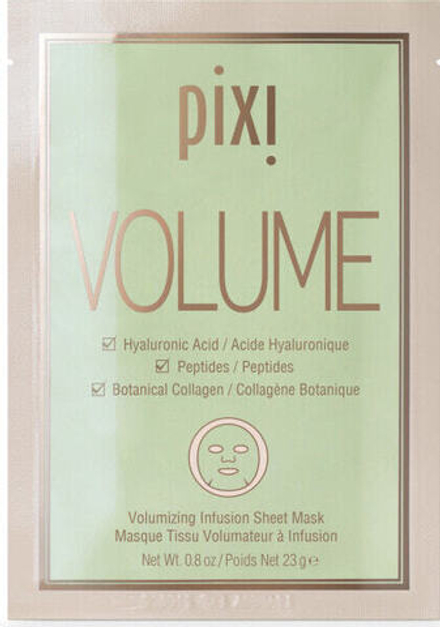 Маски PIXI Volume Infusion Sheet Mask Разглаживающая тканевая маска для лица 3 шт