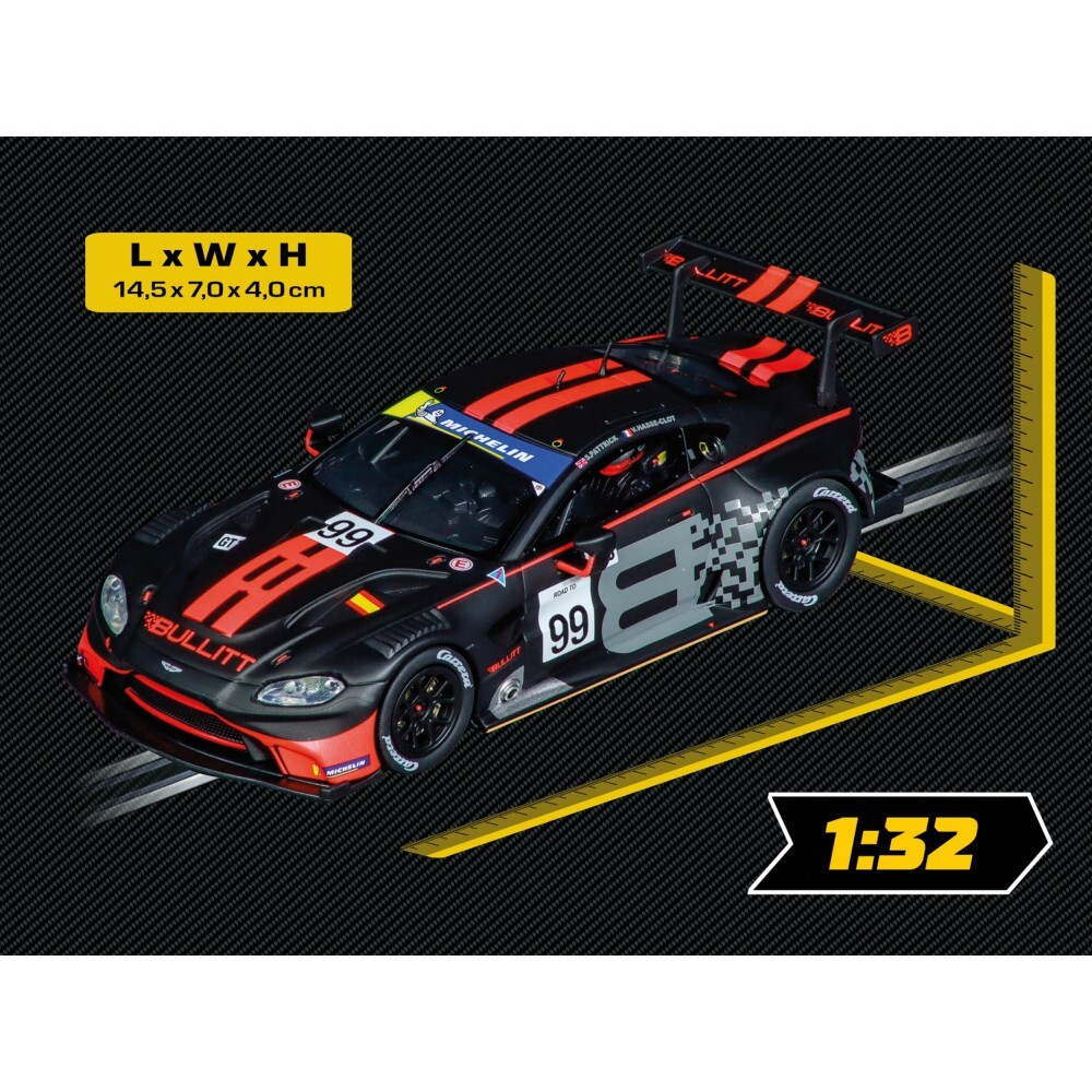 Carrera DIGITAL 132 / Aston-Martin Vantage GT3 "Bullitt Racing, No.99" /32023
