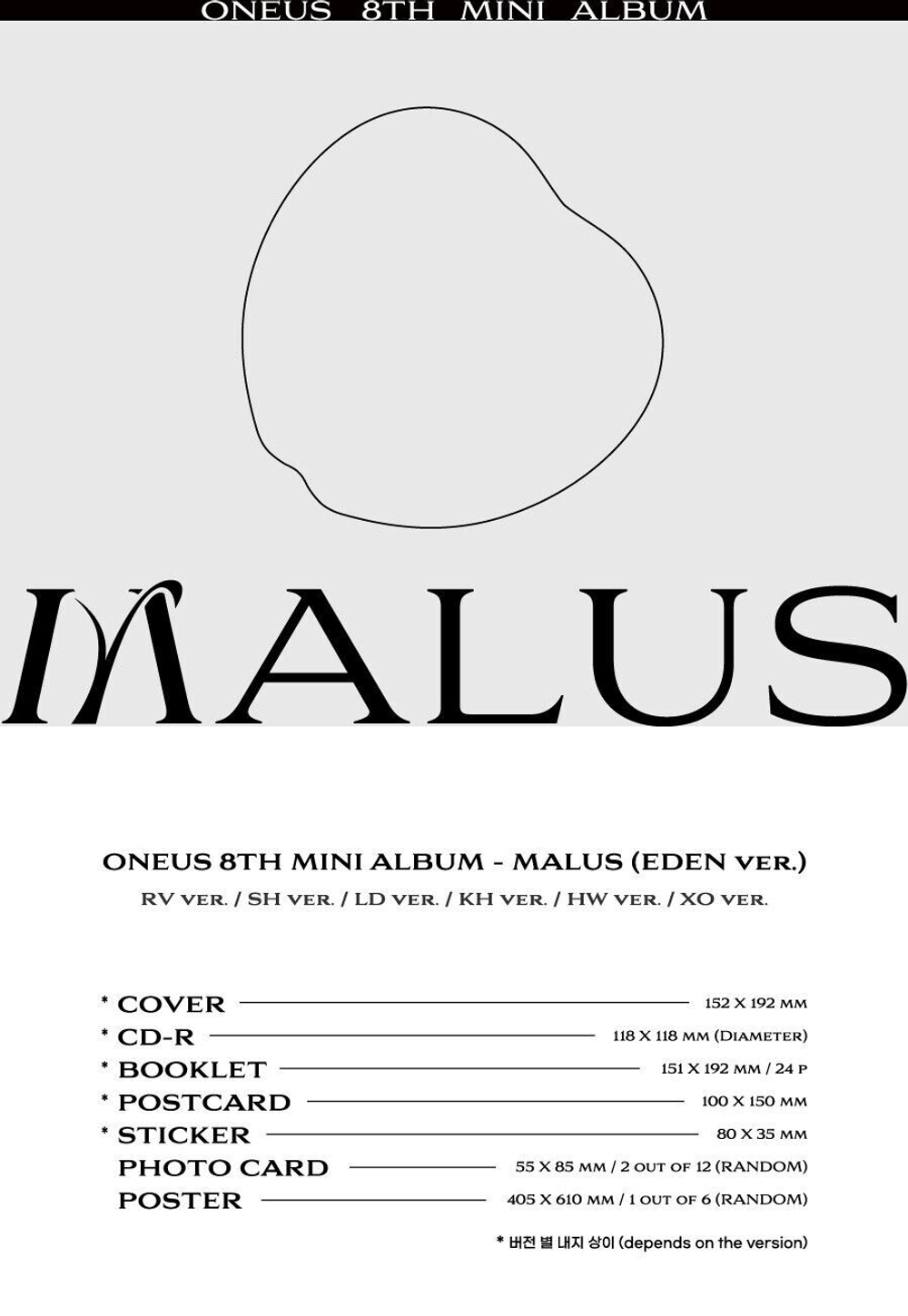 ONEUS - MALUS (EDEN ver.)