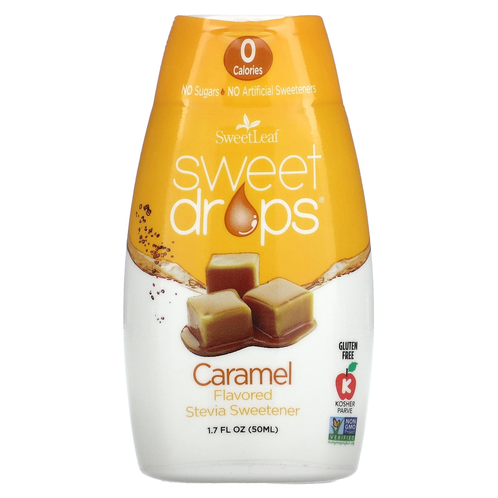 SweetLeaf Stevia, Sweet Drops, карамель, 50 мл (1,7 жидк. Унции)