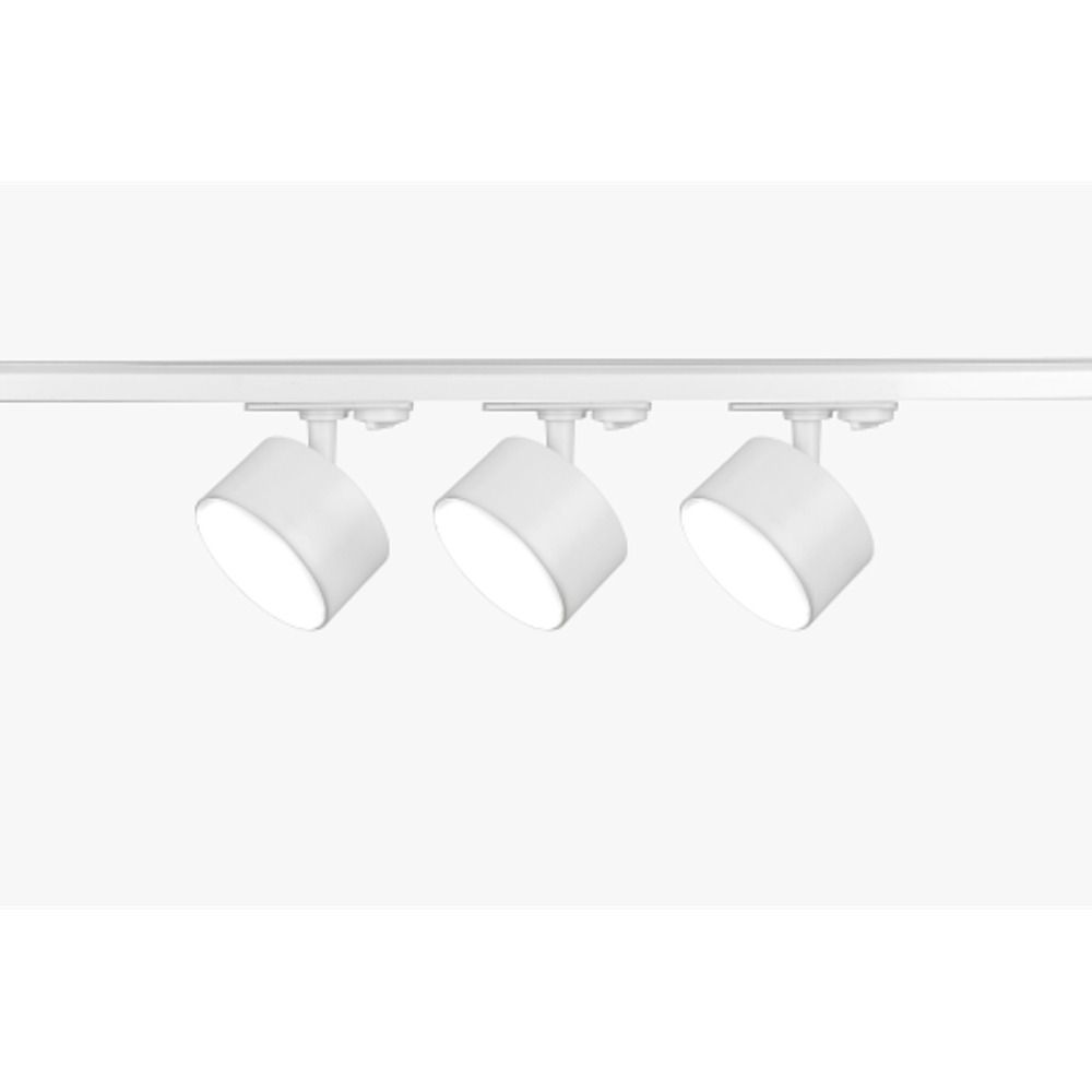 Комплект однофазной трековой системы ЭРА TR71-GX53-SET-3-1 WH под лампу GX53 белый | Комплекты трековой системы