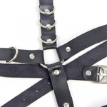 Гартеры кожаные на поясе Ohyeah