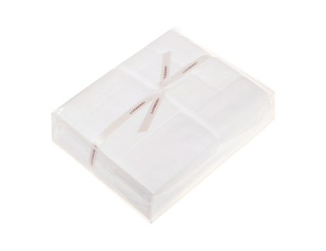 Полотенце 50х100 Luxberry Basic белоснежное
