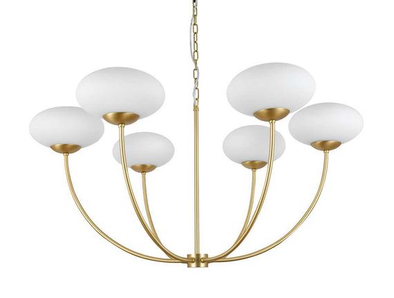 Люстра NEWPORT 3916/С brass