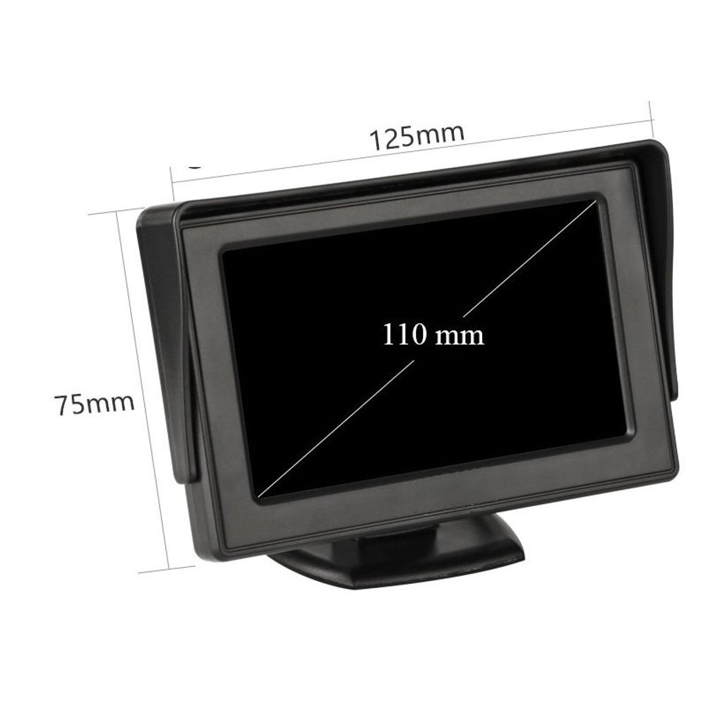 Автомобильный LCD Монитор M-842 (TFT-4.3&quot;)