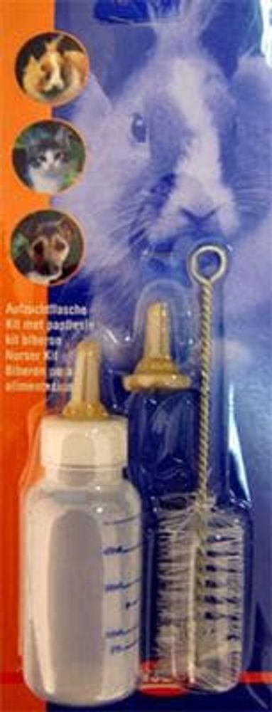 Бутылочка NURSER KIT с 2-мя сосками и ершиком 50мл  Nobby