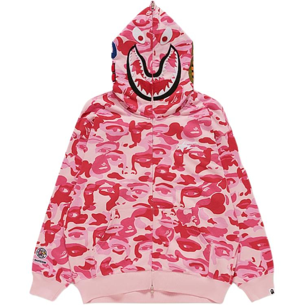 A Bathing Ape X Kidsuper Camo Shark Full Zip Худи