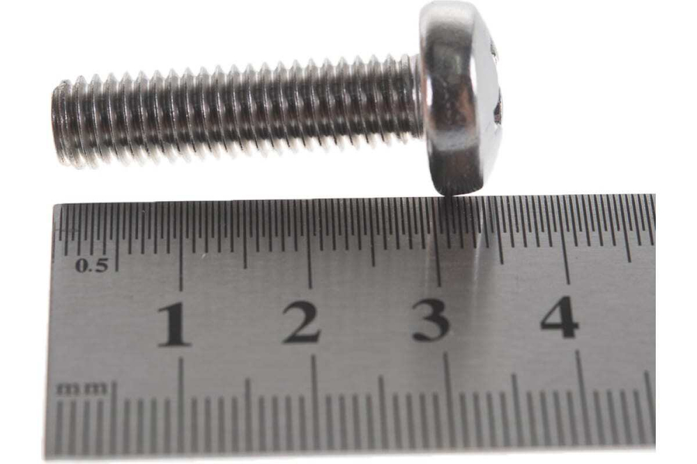 ВИНТ СТРОЙБАТ С ПОЛУКР/ГОЛОВОЙ ОЦИНК DIN 7985 М 8Х30 7ШТ