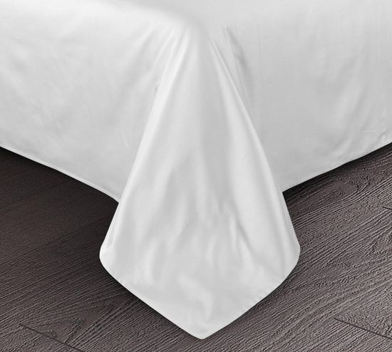 Двуспальный с европростынёй комплект постельного белья Жемчужная роса сатин Legends