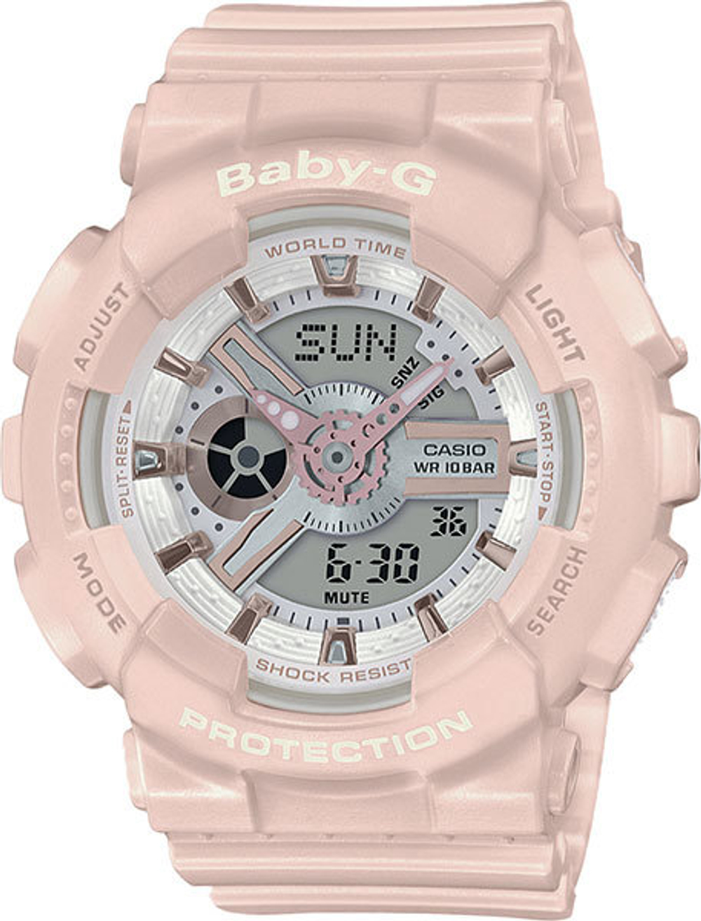 Японские наручные часы Casio Baby-G BA-110RG-4A