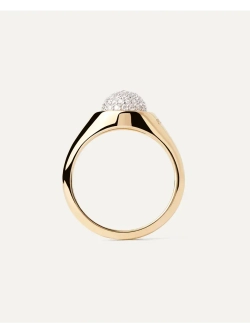 Кольцо Moon Pavé