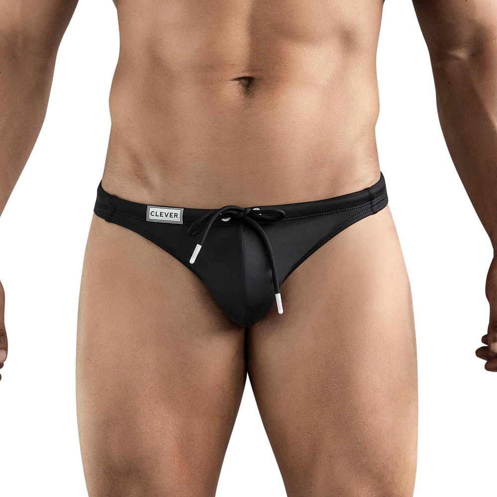 Мужские плавки черные Clever RIO SWIMSUIT THONG 178911