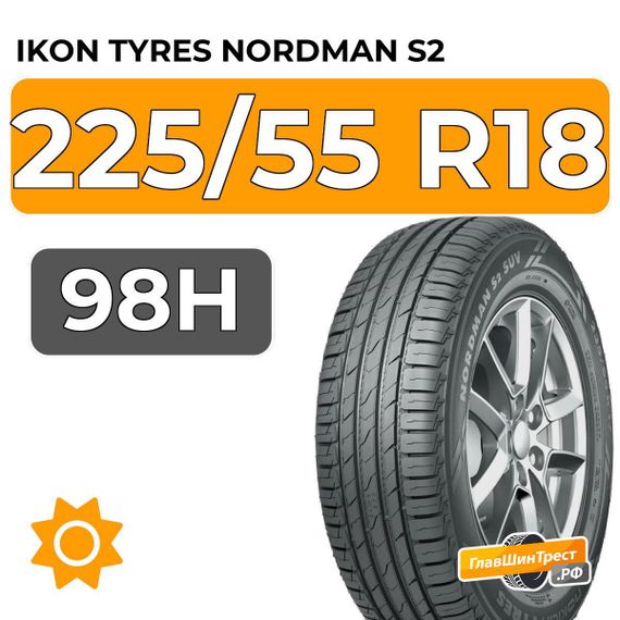 Ikon Tyres Nordman S2 SUV 225/55 R18 98H