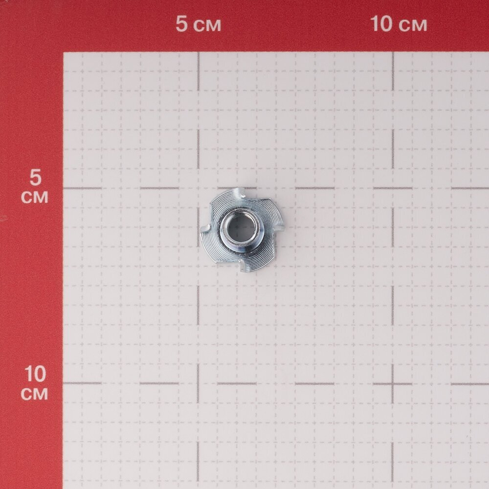 ГАЙКА МЕБЕЛЬНАЯ ELEMENT ЗАБИВНАЯ ОЦИНК М8ММ 6ШТ