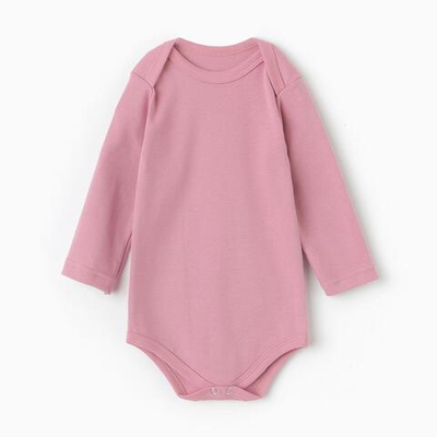 Боди детский, цвет пудра, р. 62 10134564 (Рыжик)