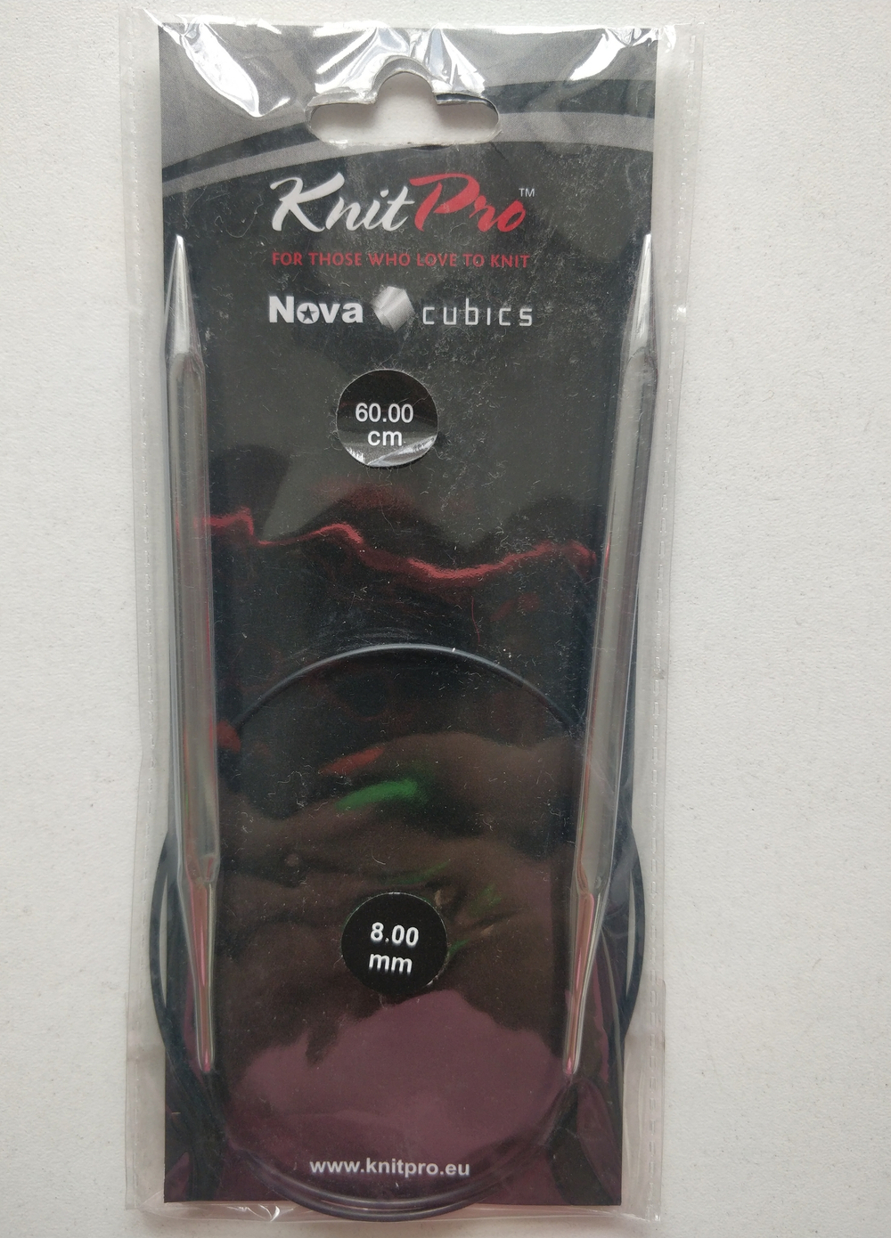 Спицы круговые Knit Pro Nova Cubics 60см - 8мм