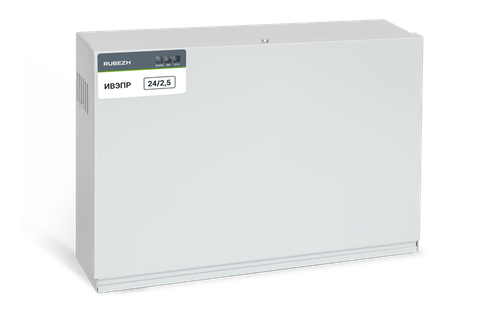 ИВЭПР 24/1,5 2х7 с Р-БР, блок питания с блоком реле (RUBEZH)