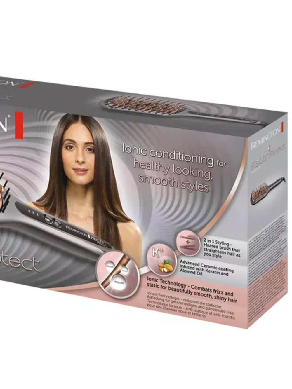 Щетка для укладки Remington CB7480 серый