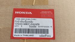 17500-MKY-D20ZB. TANK ASSY., FUEL (WL) *TYPE1* (TYPE1 ). RED. Honda CBR650R 2023
