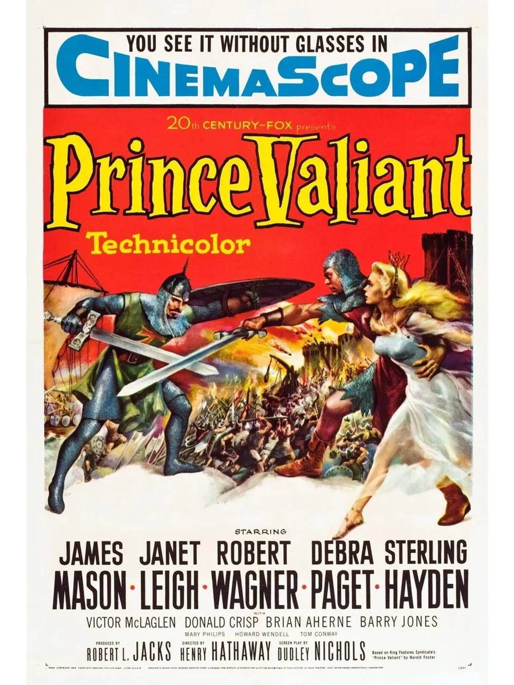 Принц Валиант (1954) (DVD-R)