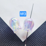 Бусина бутон, акрил, цветок, тюльпан, 16мм, штучно