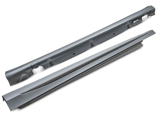 Комплект накладок на пороги для Mercedes C-Class W205 (14-...) в стиле AMG