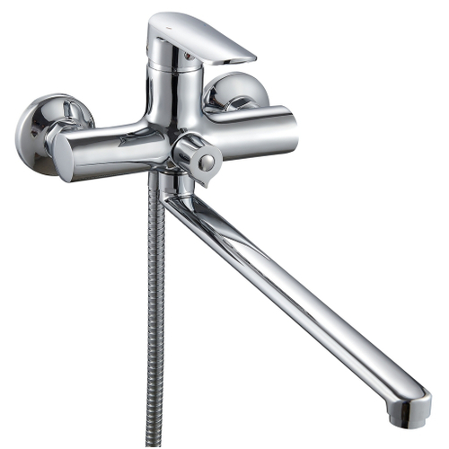 Смеситель для ванны и раковины 35к ПРОФСАН ПСМ-200-2 "200", эксцентрики "ЕВРО", ХРОМ