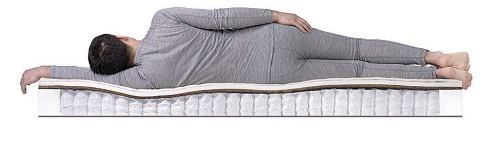 Матрас DreamLine Basic medium 10, независимые пружины