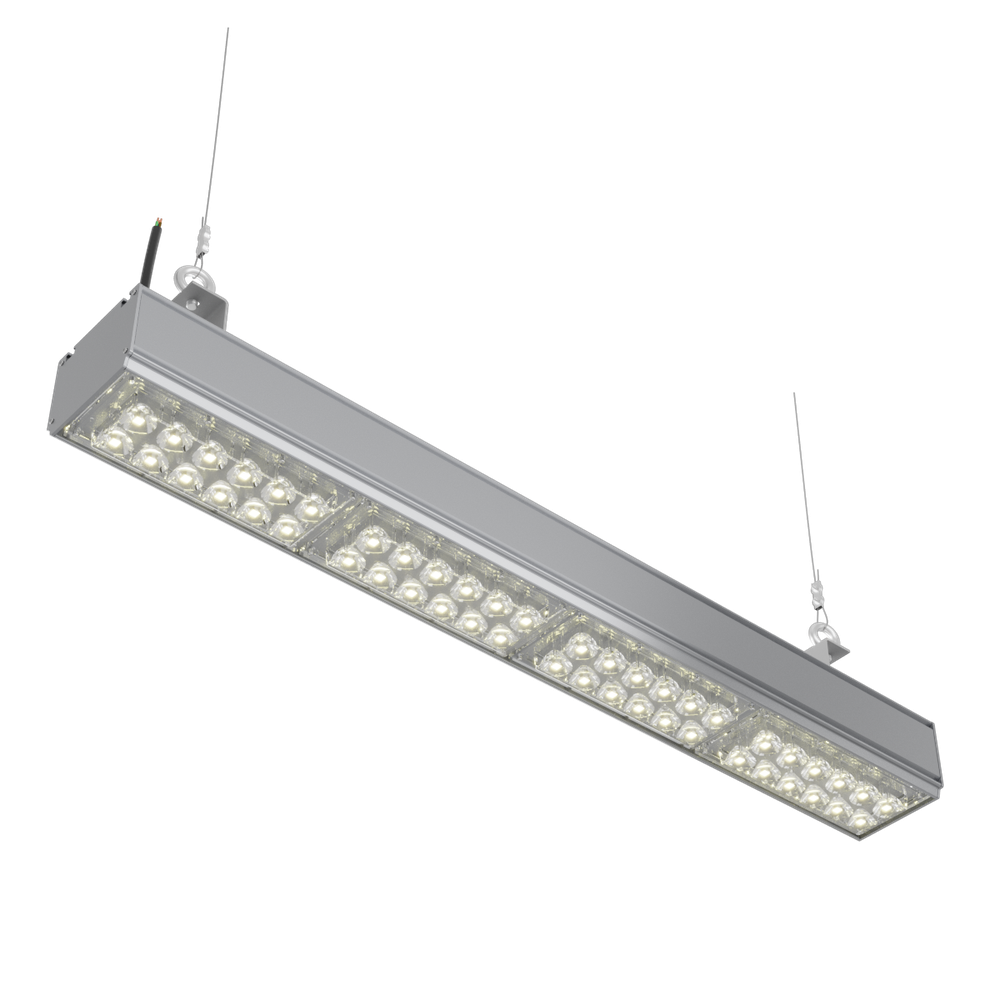 Светильник LED ПАЛЛАДА ДСП02-100-002-4К Д90 100Вт 4000К IP65 Прозрачный 17500лм 715х91х135мм WOLTA PRO