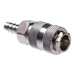 Фитинг Штуцер евро (мама) - Штуцер елочка 8 мм с обжимным кольцом 8х13мм