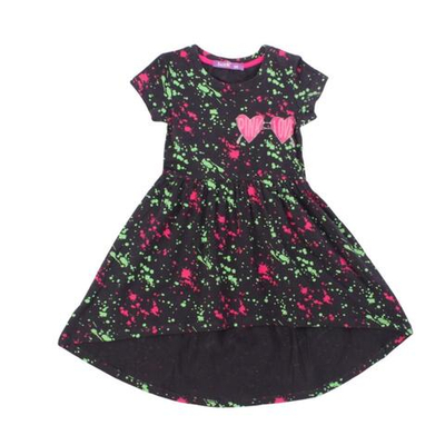 Платье, коробкарукав, мультиколор, р. 104, (Батик) 02560_BAT