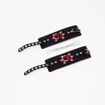 Crazy Hand Made - Наручники с красной строчкой