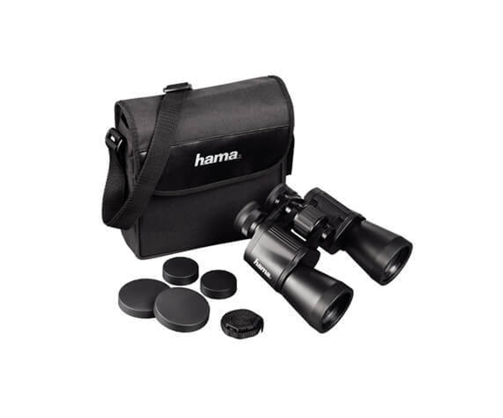Бинокль Hama 10x50 Optec Porro, черный - фото 2