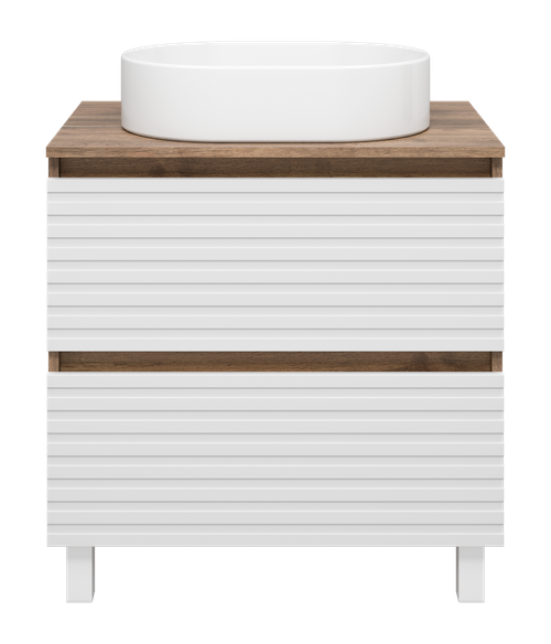 Тумба под раковину Brevita Dakota 70 (белая)