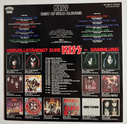 Винтажная виниловая пластинка LP Kiss Best Of Solo Albums (Germany 1979)