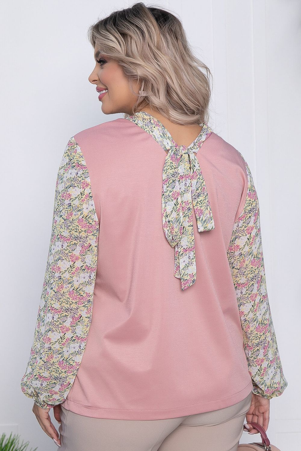 Блуза Лума (розовая) Б10709 LT Collection