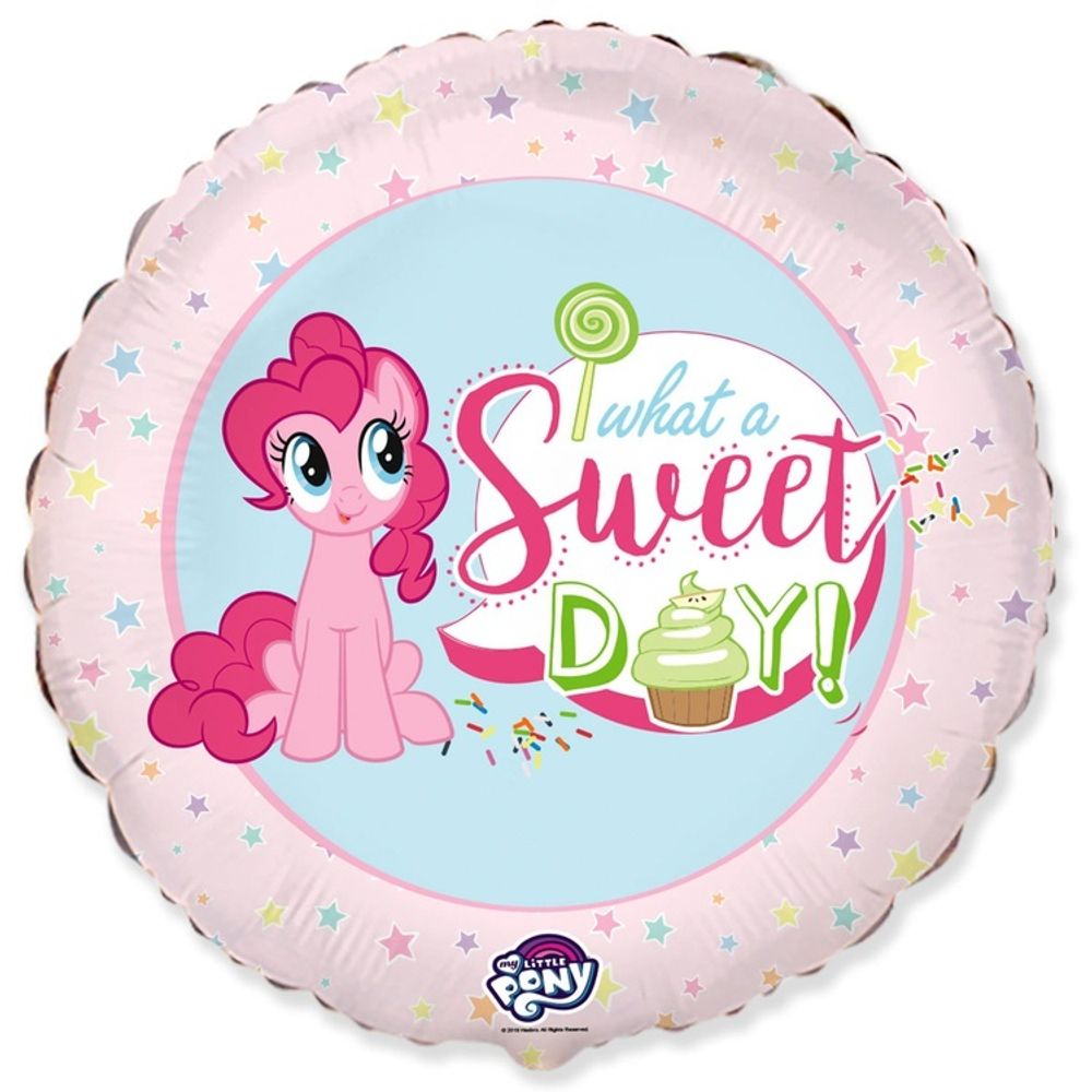 Шар Круглый WHAT A SWEET DAY Пони