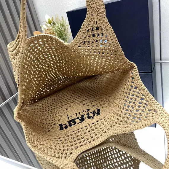 Женская сумка-тоут PRADA RAFFIA