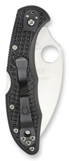 Складной нож Spyderco Delica 4 Lightweight C11FPWCBK c клинком из стали VG-10, рукоять FRN