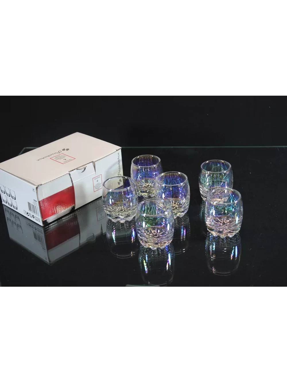 Набор стопок радуга