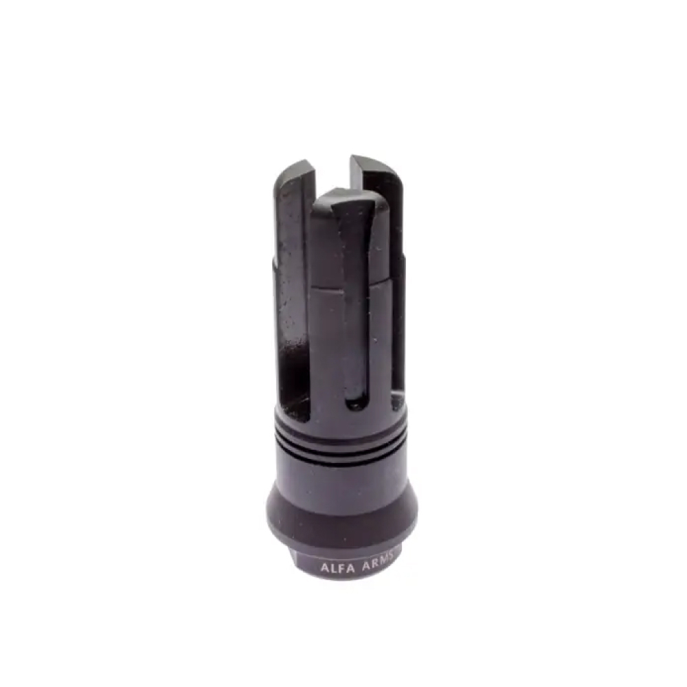 Пламегаситель Alfa Arms трехщелевой на AR-15, М4 (.223 Rem, UNEF 1/2-28)