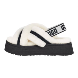 UGG Disco Cross Slide White