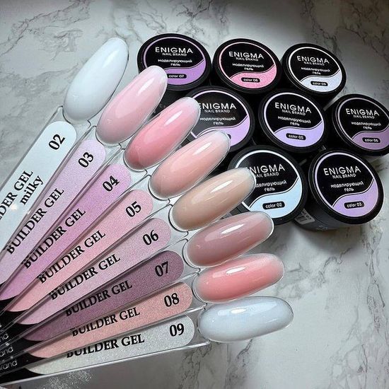 Гель для наращивания ENIGMA Builder gel clear 01 15 мл.