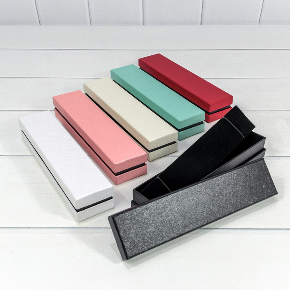 Коробка Ювелирная 22х5х3.5 см Набор 6 шт "Люкс" (Микс)