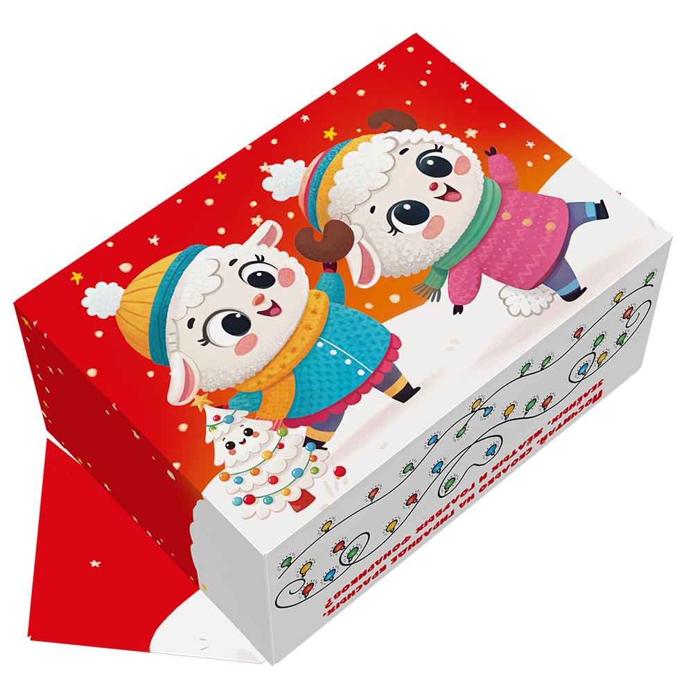 КОНФЕТА МАЛАЯ 
НАРЯЖАЕМ ЁЛКУ 300г