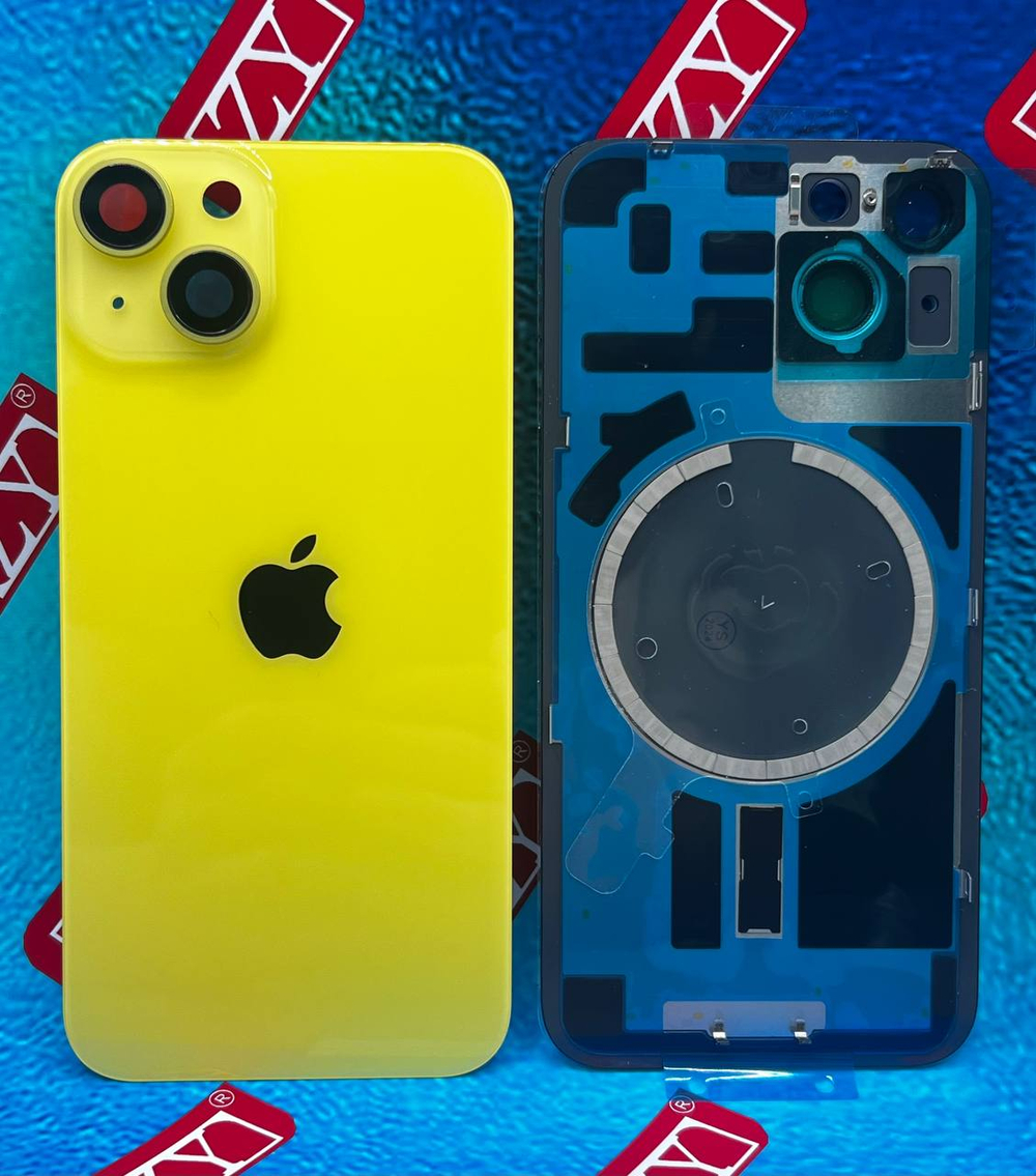 Крышка iPhone 14 Yellow/ Желтая ориг
