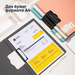 Папка-планшет с крышкой DELI "Clipboard", А4, серая