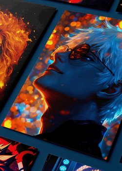 Картина на стену на металле от MetallSubArt "Магическая битва"